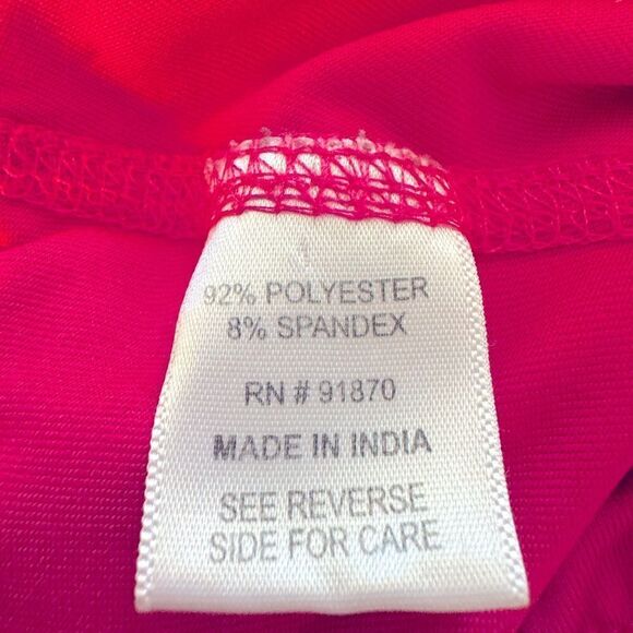 Bolle Pleated Skirt Skort Tennis Golf Pickleball Pink & Black Women’s Size Large - Picture 8 of 8